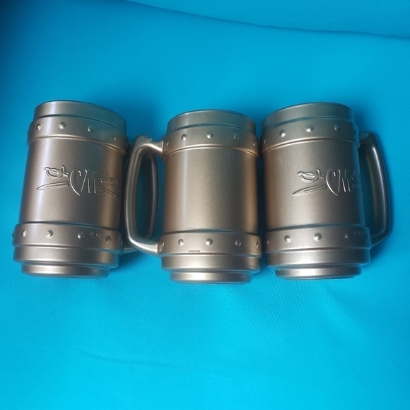 VINTAGE CM Pasabahce Gold Coated Mugs - Picture 8 of 12